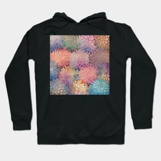 Abstract Floral Petals Hoodie